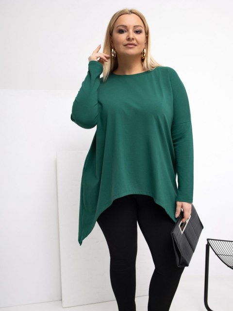 Bluzka RV-BZ-5031.06X ciemny zielony one size XL/2XL