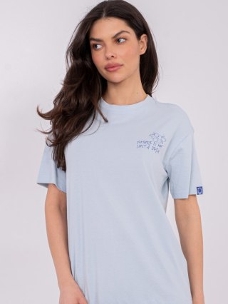 T-shirt D12022M02842A jasny niebieski XL