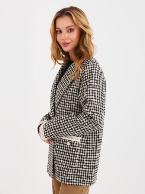 Marynarka LK-MA-510149.93 czarno-żółty XL