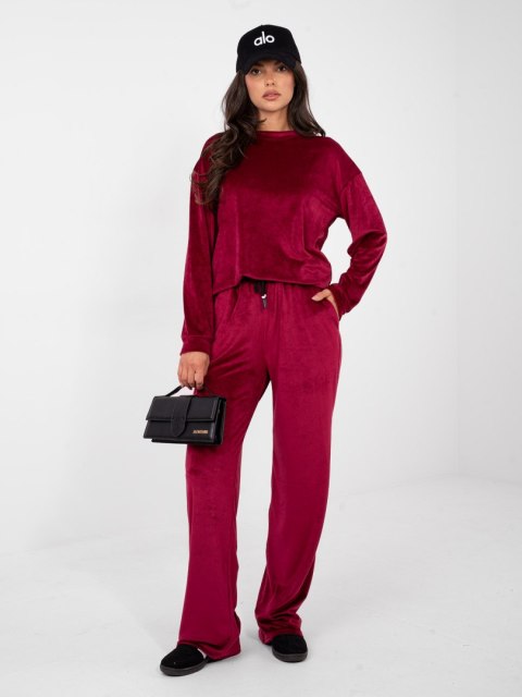 Komplet LK-KMPL-509968.65 bordowy L/XL