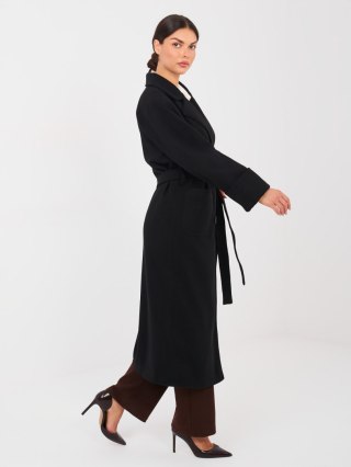 Płaszcz LK-PL-509786.99 czarny S/M