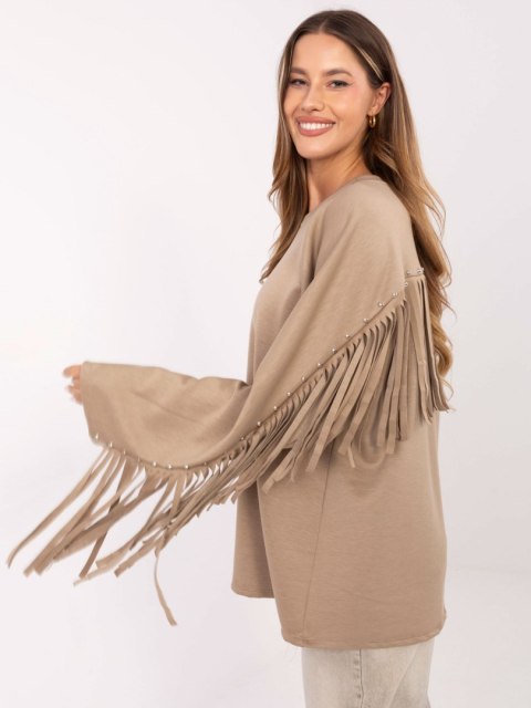 Bluzka IT-BZ-21695.10 ciemny bezowy
