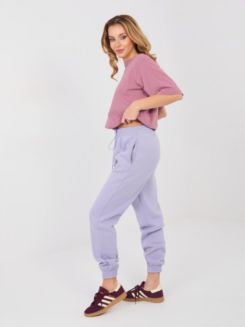 Spodnie dresowe CLM-DR-1107.98 jasny fioletowy S