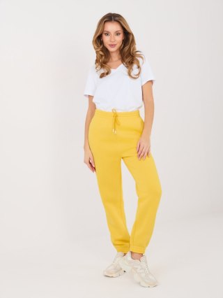 Spodnie dresowe CLM-DR-1107.98 żółty M