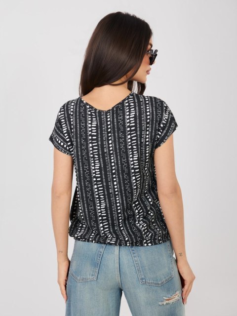 T-shirt D12110M02646F czarny L