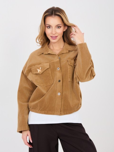 Kurtka IT-KR-FL10163.10 camelowy