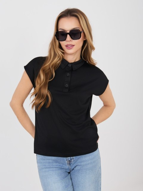 T-shirt D17029M02856A czarny L