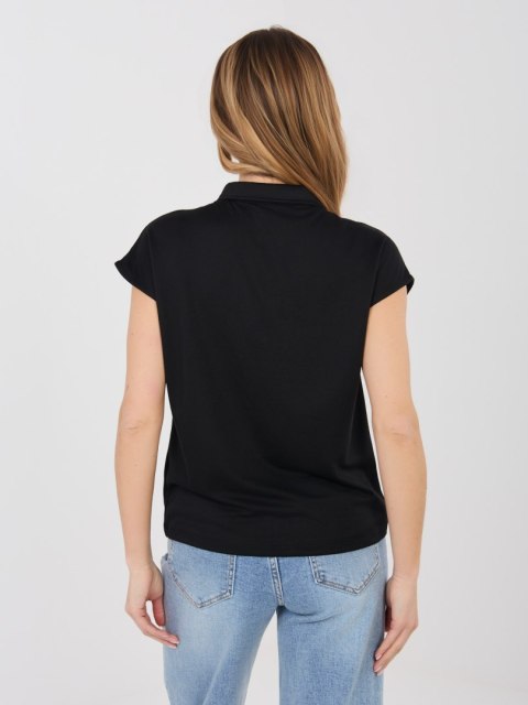 T-shirt D17029M02856A czarny S