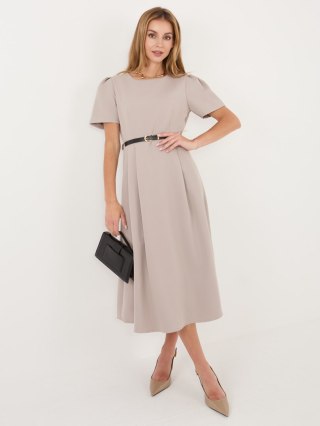 Sukienka MI-SK-A2328.91 ciemny bezowy