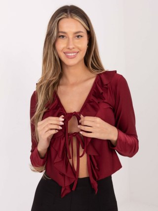 Bluzka IT-BZ-21837.00 bordowy