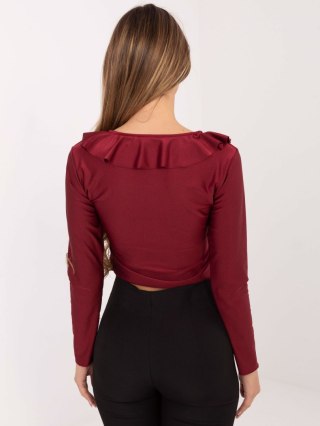 Bluzka IT-BZ-21837.00 bordowy