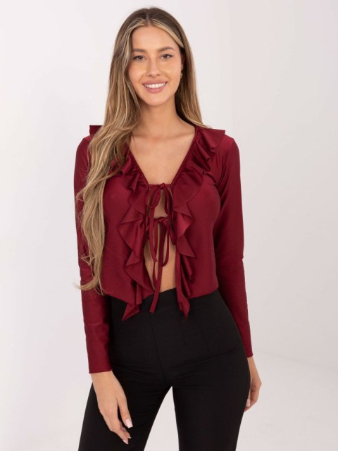 Bluzka IT-BZ-21837.00 bordowy