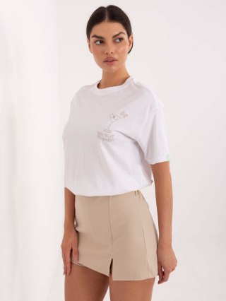 T-shirt D12022M02842A biały XS