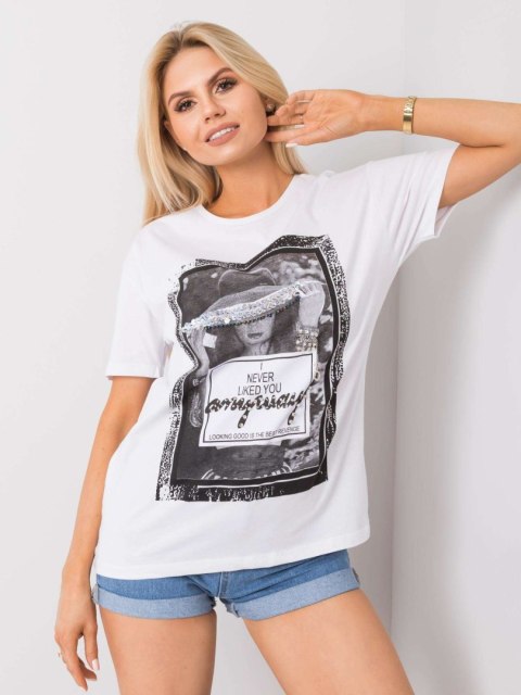T-shirt HB-TS-3029.14P biały S