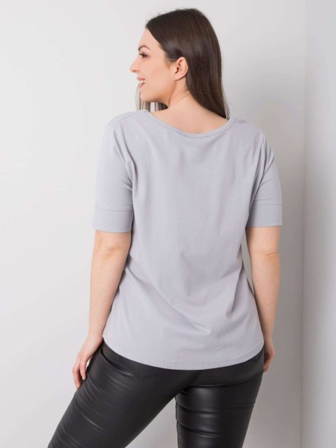 T-shirt RV-TS-6330.92P jasny szary 3XL