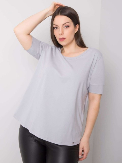 T-shirt RV-TS-6330.92P jasny szary 4XL