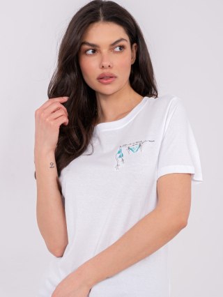 T-shirt D12022M02844A biały S