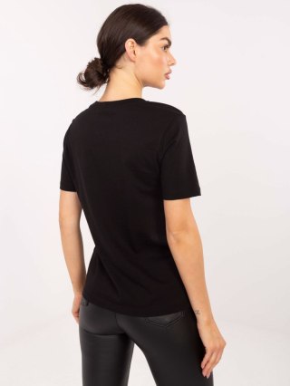 T-shirt D12022M02844A czarny L