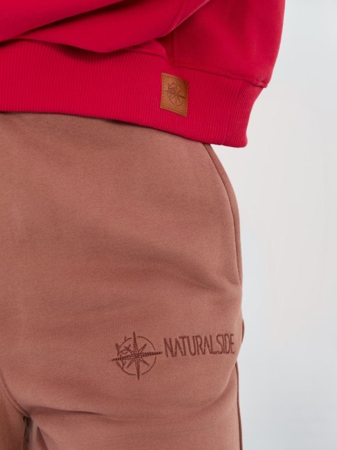 Spodnie dresowe NS-DR-NS26101.12 brązowy XL/2XL
