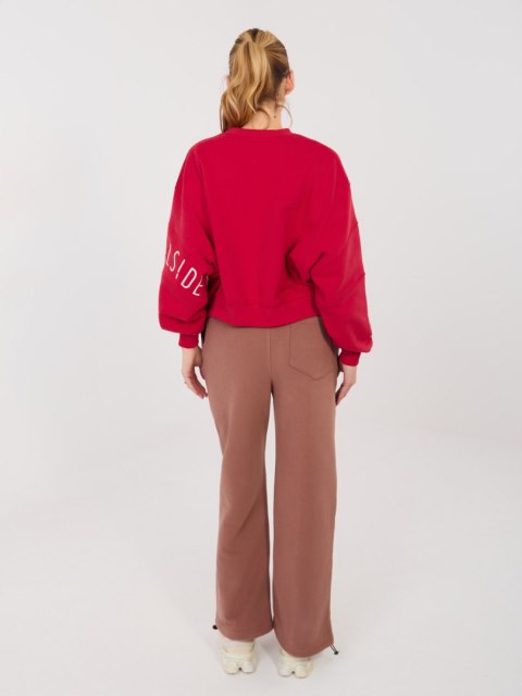 Spodnie dresowe NS-DR-NS26101.12 brązowy XL/2XL