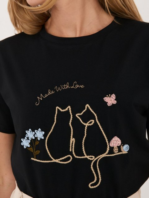 T-shirt IR-TS-R2766.60 czarny S/M