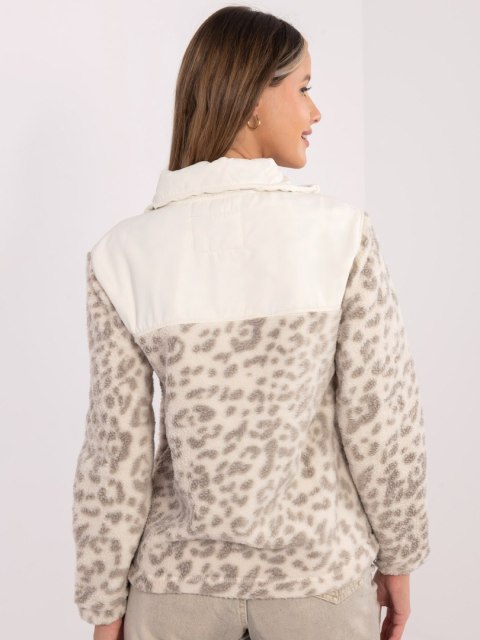 Bluza D20010M02791A1 beżowy L
