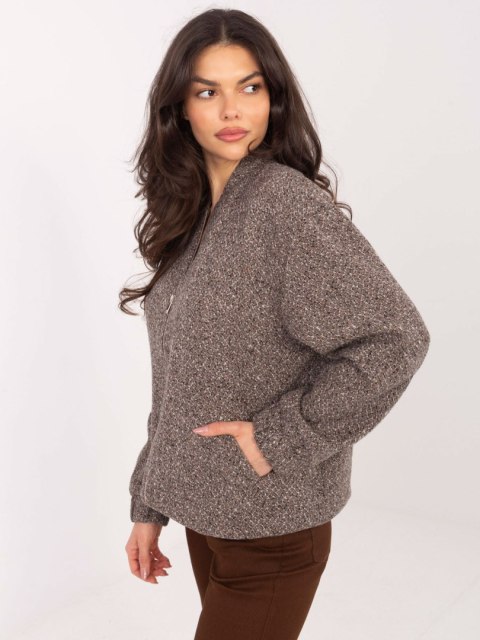 Bluza LK-BL-510134.08P ciemny bezowy L/XL