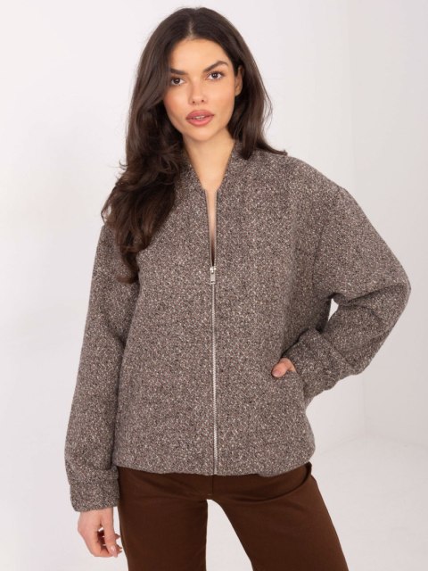 Bluza LK-BL-510134.08P ciemny bezowy L/XL