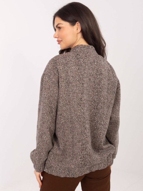 Bluza LK-BL-510134.08P ciemny bezowy L/XL