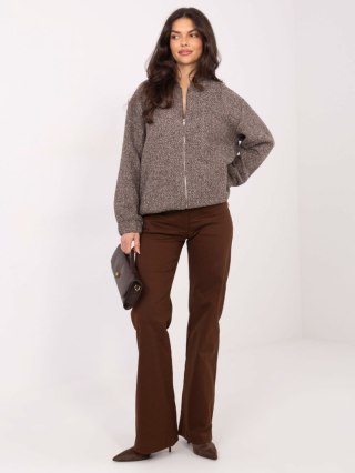 Bluza LK-BL-510134.08P ciemny bezowy S/M