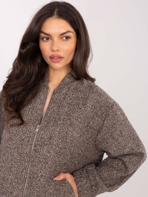 Bluza LK-BL-510134.08P ciemny bezowy S/M