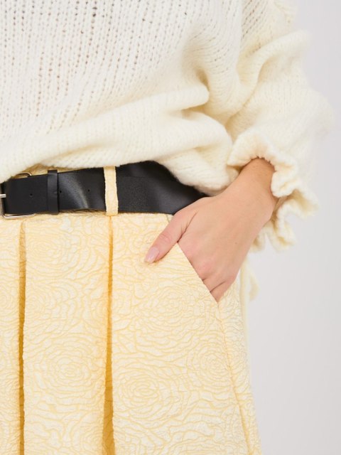 Spódnica IT-SD-18760.69 jasny żółty