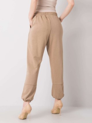 Spodnie dresowe EM-DR-ES-21-524.16 ciemny bezowy M