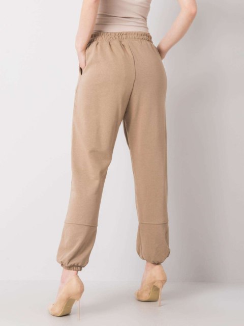 Spodnie dresowe EM-DR-ES-21-524.16 ciemny bezowy M