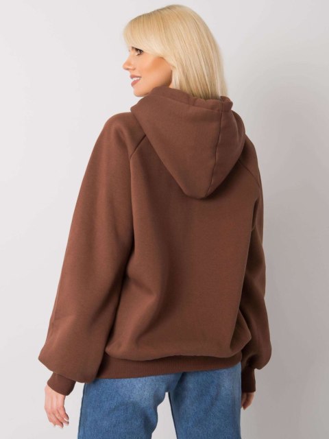 Bluza EM-BL-651/2.41X ciemny brązowy L/XL