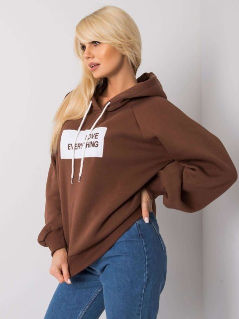 Bluza EM-BL-651/2.41X ciemny brązowy S/M