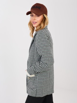 Marynarka LK-MA-510149.93 czarno-zielony M