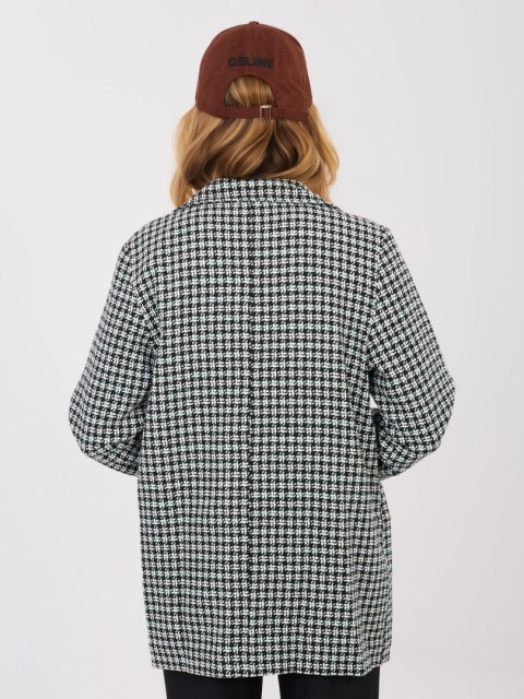 Marynarka LK-MA-510149.93 czarno-zielony M