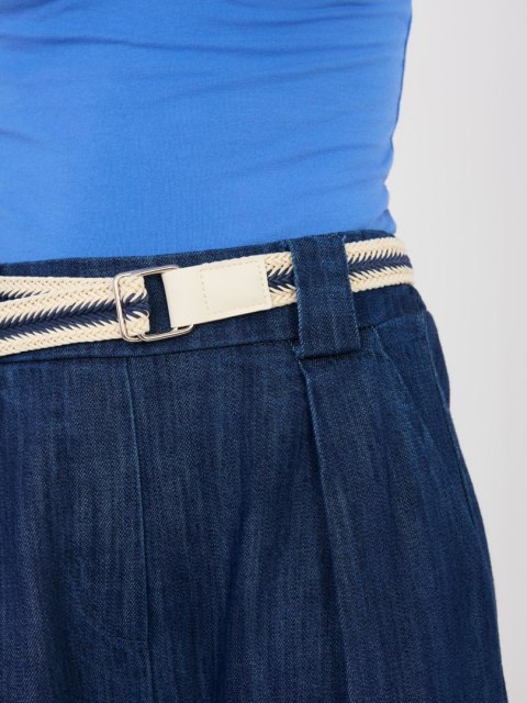 Spodnie jeans IT-SP-FL9929.17P granatowy