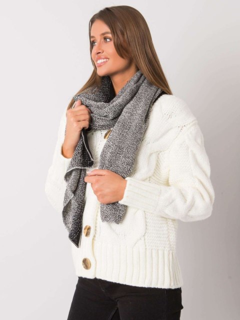 Szalik AT-SZ-3899.91 czarno-biały