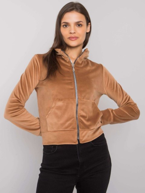 Bluza RV-BL-7303.98P camelowy S/M