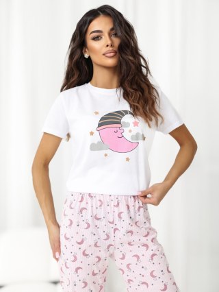 Piżama CLM-PI-1581.09 różowy S