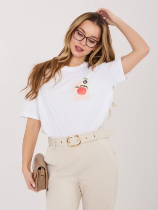 T-shirt D12022AJ02645AD biały XL