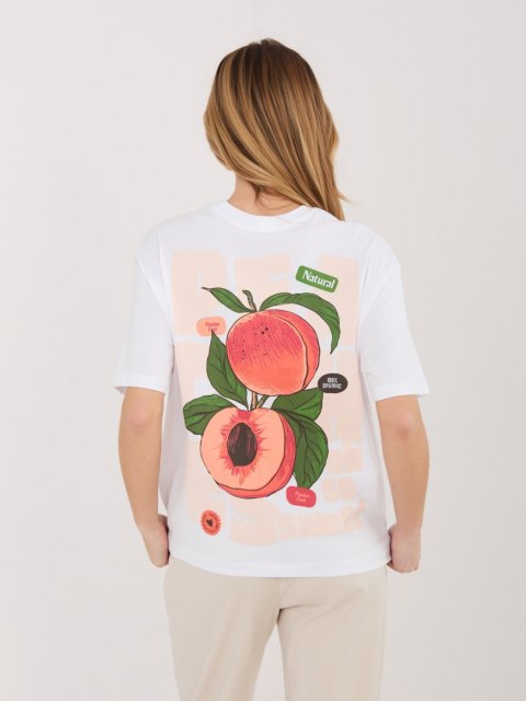 T-shirt D12022AJ02645AD biały XL