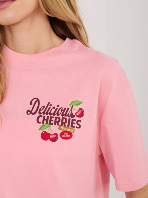 T-shirt D12022AJ02645AD różowy XS