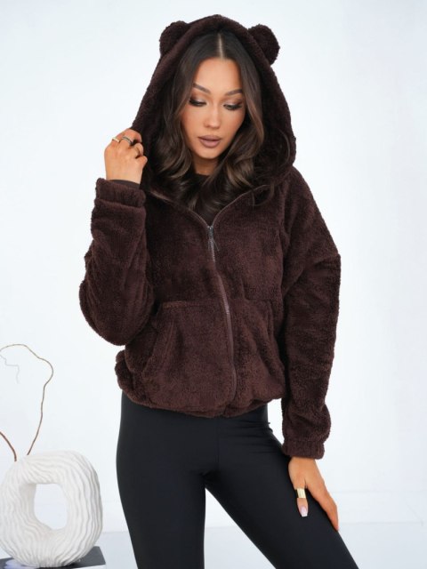 Bluza CS-BL-BT1030.00P ciemny brązowy XS/S