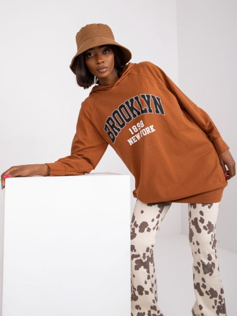 Bluza DHJ-BL-15658.35 jasny brązowy