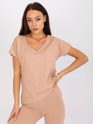 T-shirt AP-TS-A-004 camelowy XL