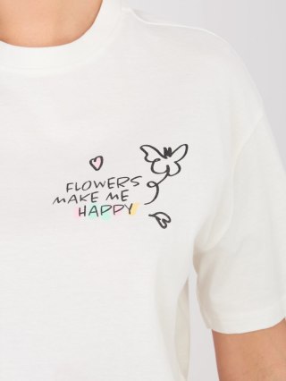 T-shirt D12022AH02645AA biały S