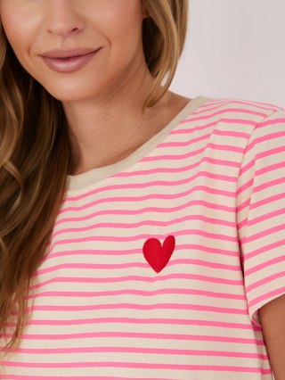 T-shirt IT-TS-22397.89 beżowy